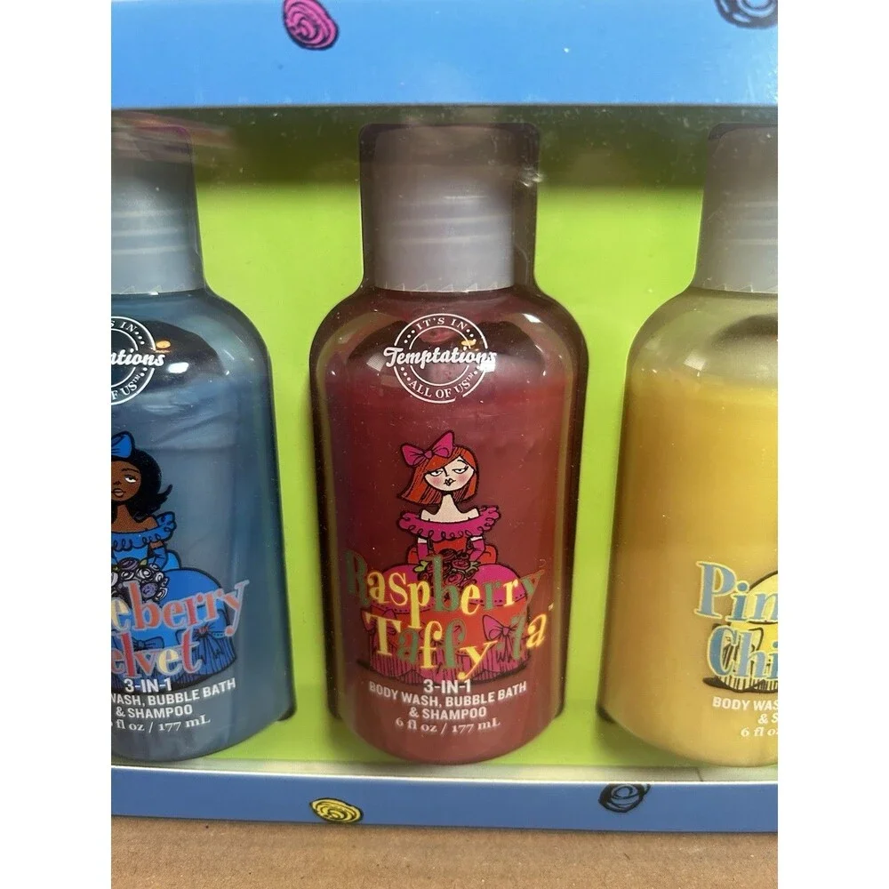 B&BW Runaway Bridesmaids Temptations Gift Set Blueberry Raspberry Pineapple RARE